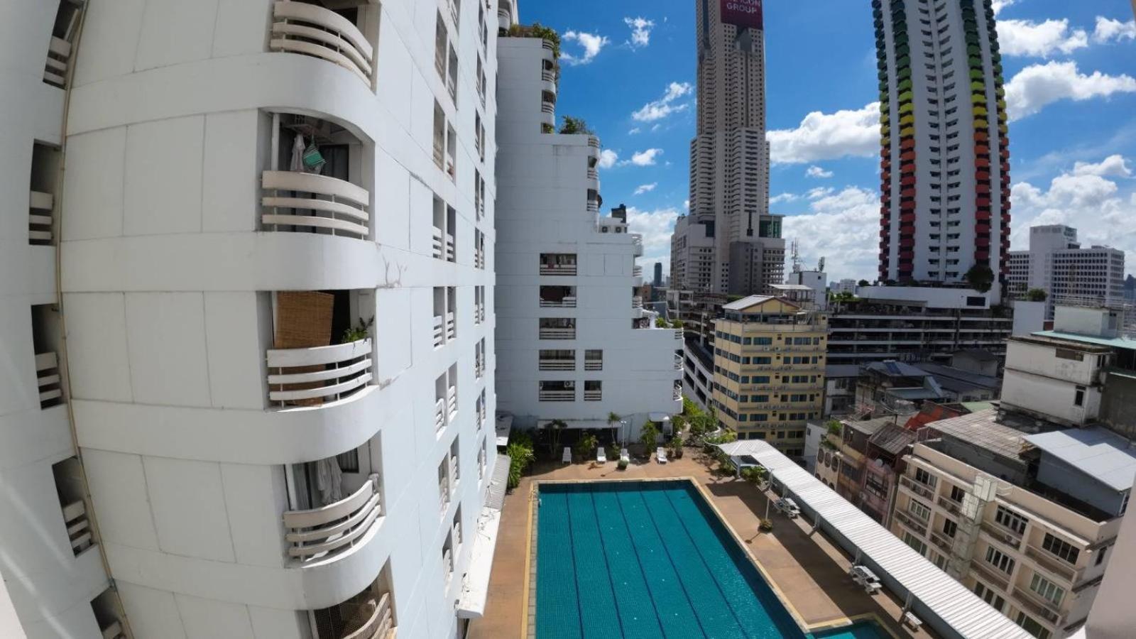 Tower Resident In The Heart Of Bangkok Shopping Center Lägenhet Makkasan Rum bild