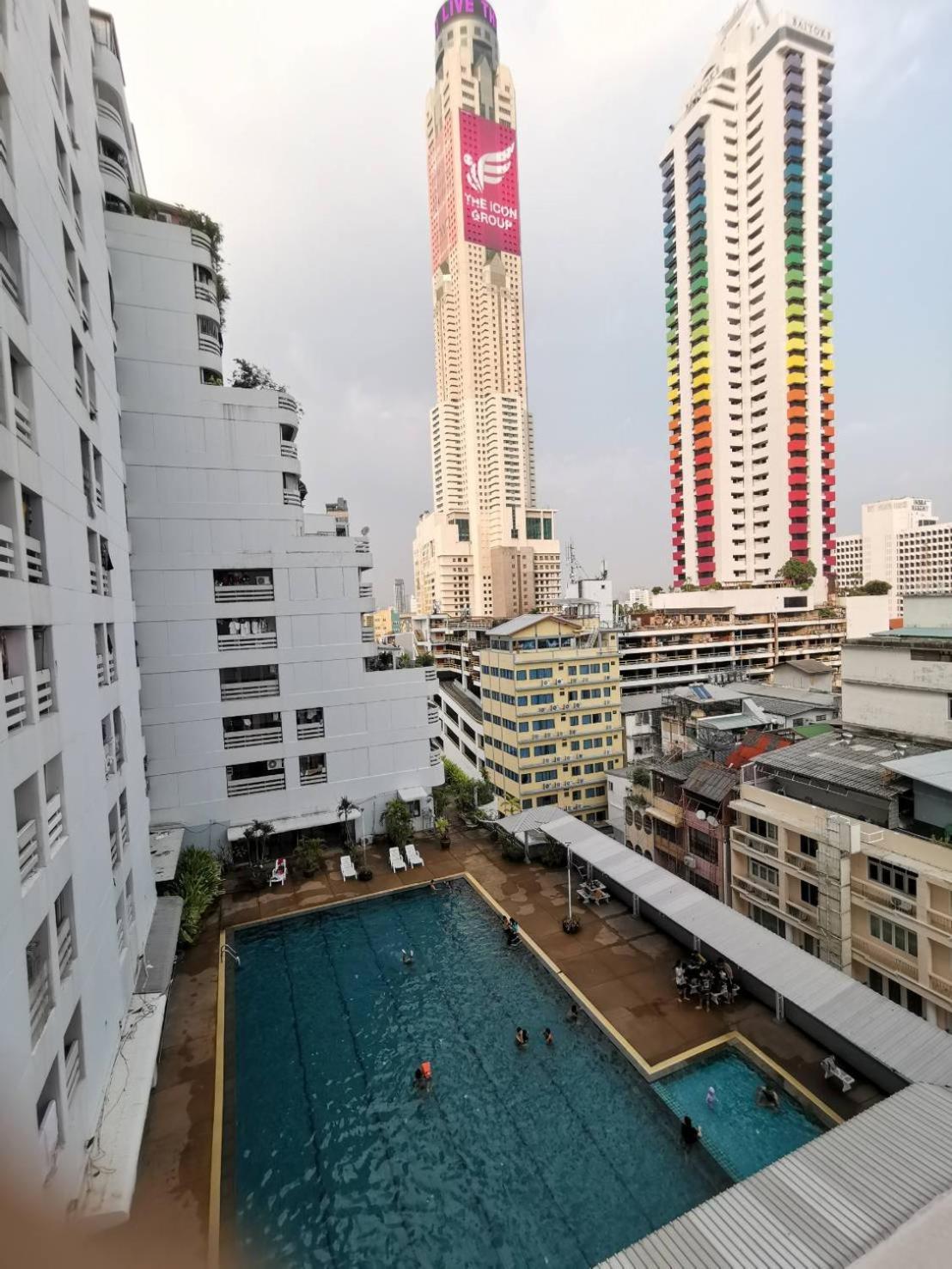 Tower Resident In The Heart Of Bangkok Shopping Center Lägenhet Makkasan Rum bild